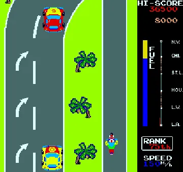 MotoRace USA screen shot game playing